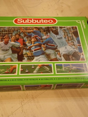 Subbuteo Club Edition vintage ποδοσφαιρικό παιχνίδι 90s μεταχειρισμένο