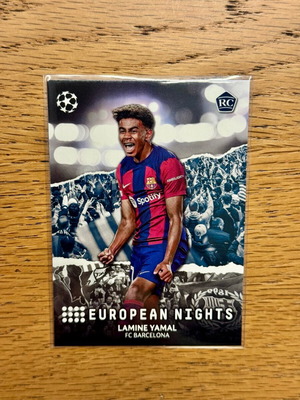 Κάρτα Lamine Yamal European Nights 2023-24 Topps UEFA Club Competitions καινούργια
