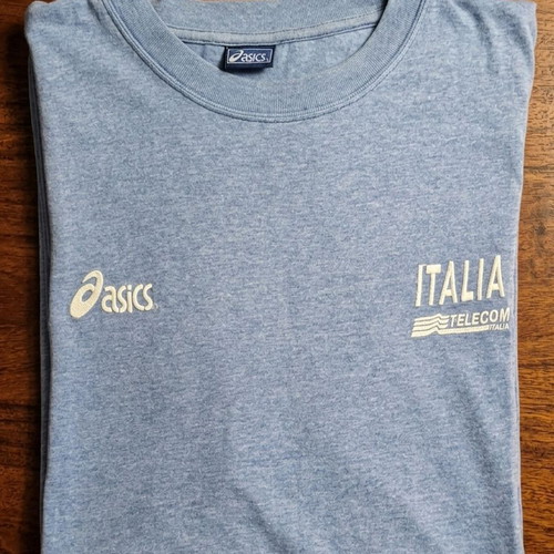 Asics T-Shirt used, Italian IAAF Athens 1997 athletics