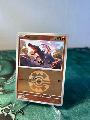 Salandit Reverse Holo ASC Card used