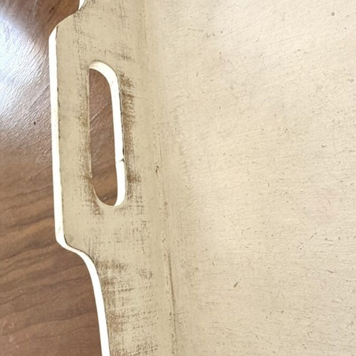 Large Wooden Serving Tray shabby chic vintage, new