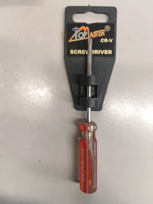 Screwdriver ph2 4x75 new, bent tip