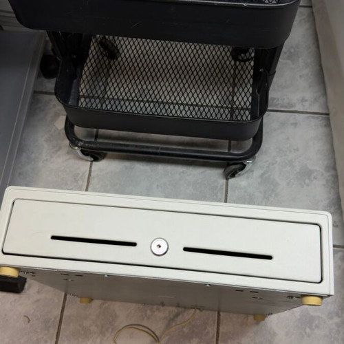 Cash register drawer used