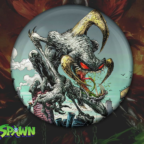 Spawn pin set of 7 different 3 cm badges new
