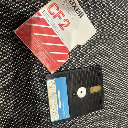 Amtstrad 6128 floppy disk used