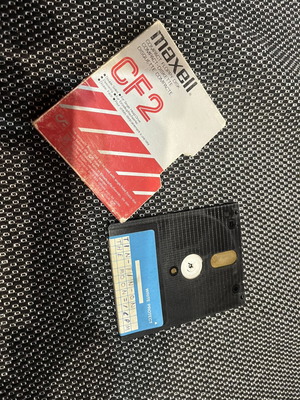 Amtstrad 6128 floppy disk used