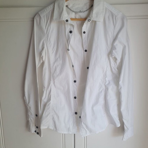 Harley Davison shirt medium white authentic like new