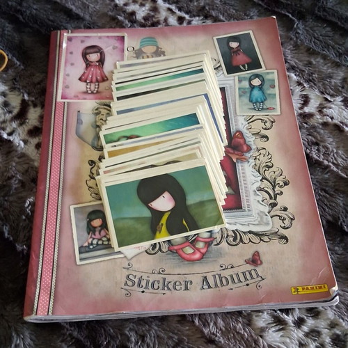 Panini Santoro sticker album with 50 stickers