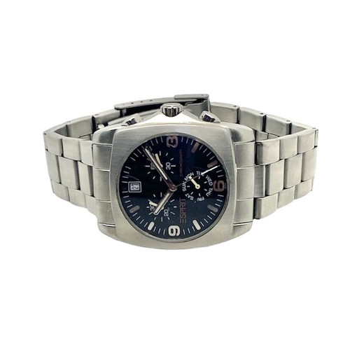 Esprit Chronograph 38mm waterproof 50M with box and warranty