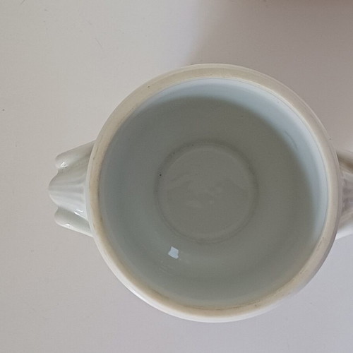 Vintage porcelain cachepot Raynaud & Co. Limoges Hanoï like new