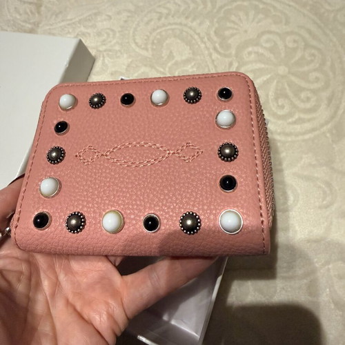 Pinko wallet pink like new with box