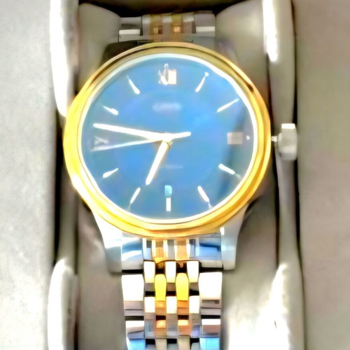 Oris Clasic Date 733-7719 Blue men's watch like new, automatic, sapphire crystal