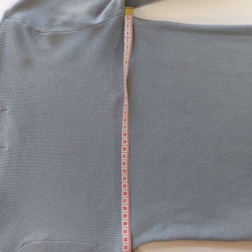 Shein ribbed light blue knit sweater used