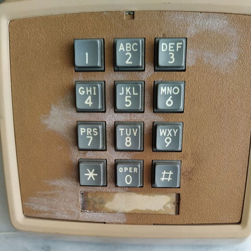 Vintage Bell Western Electric Model 2500 telephone used