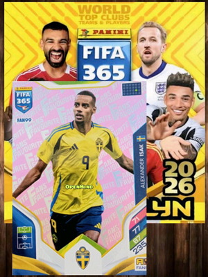 Κάρτα Isak Pink Fans Favourite No99 FIFA 365 2026 Adrenalyn XL Sweden καινούργιο