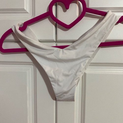 Bikini swimsuit like new, white, size S