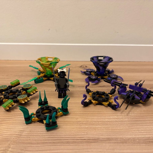 Lego Ninjago set 70664 Lloyd vs Garmadon used without Lloyd figure