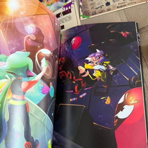 Octo Canyon Splatoon zine new, rare set from 2021