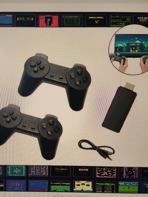 Retro wireless console with over 800 games for TV like new