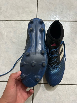 Ποδοσφαιρικά παπούτσια Adidas Ace 17.2 PrimeMesh FG μεταχειρισμένα, μπλε