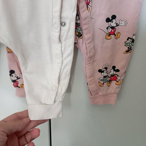 H&m bodysuit set like new, 2 pieces, 2-4 months