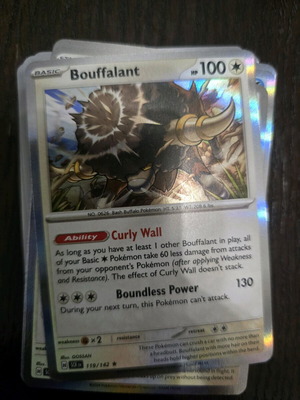 Bouffalant Holo new