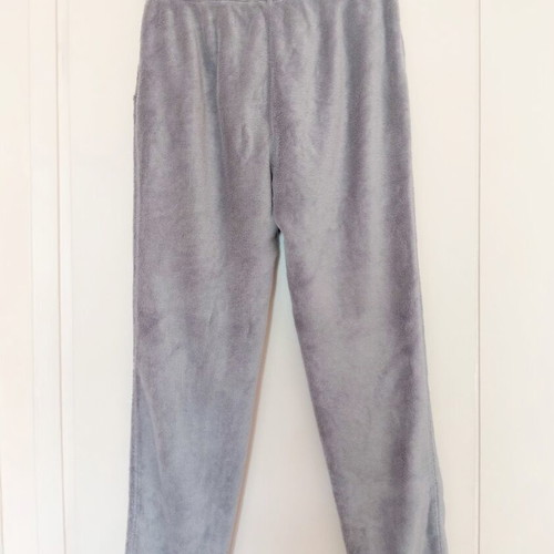 Oysho fleece pajama like new, gray, size XS/S