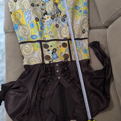Art Nouveau Midi Dress Gustav Klimt Tree of Life new, artistic design