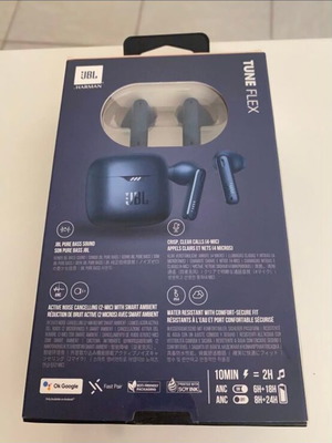 JBL Tune Flex TWS Blue new, sealed packaging
