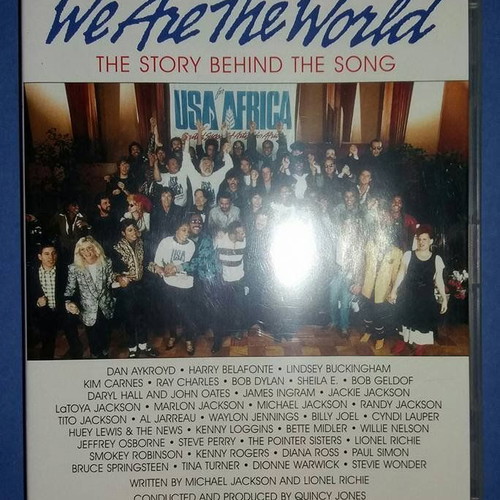 We Are the World Usa for Africa DVD like new, 2 disc set