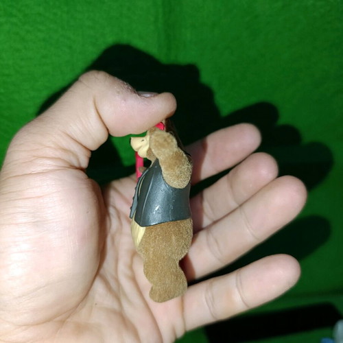 Masha and the Bear Bear figure used with electric guitar