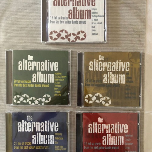 The Alternative Box Set 5CD, EMI rock collection