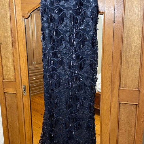 Blue dress used, medium/large size