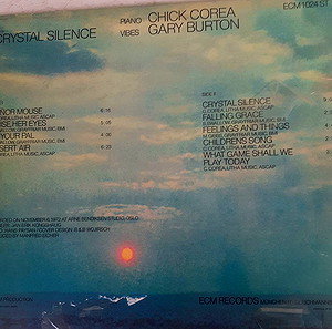 Βινυλιο, Gary barton,Chick Corea,Crystal Silence