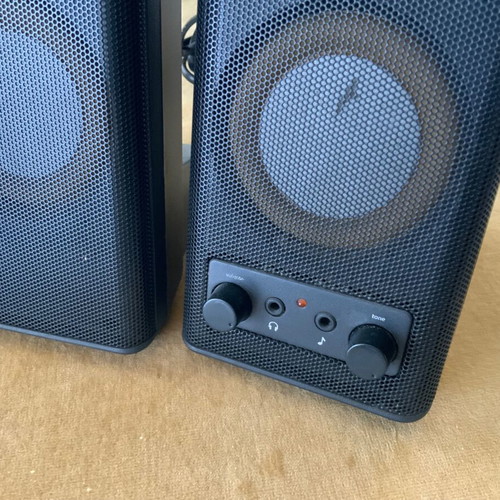 Logitech speakers used, set of 2