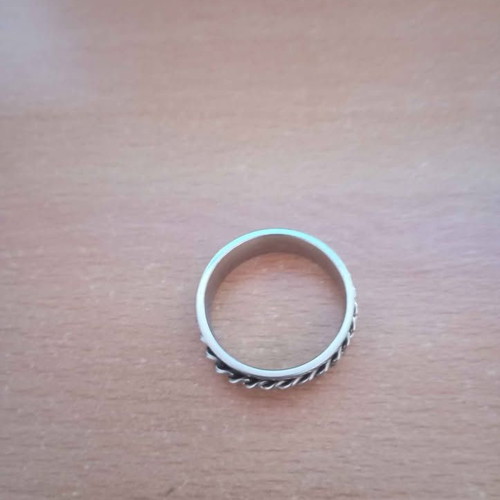 Titanium ring used, diameter 3cm