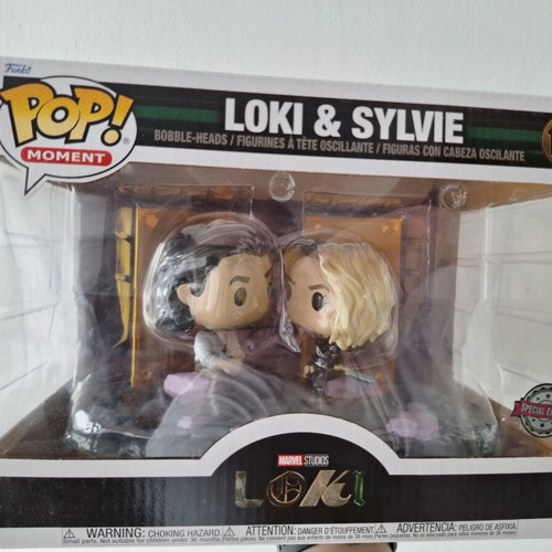 Funko POP Moments Marvel Loki & Sylvie 1065 new