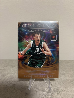 2025-26 Panini Origins EuroLeague Brown #91 Saras Jasikevicius card