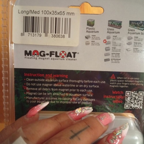 Mag-Float floating magnet aquarium cleaner