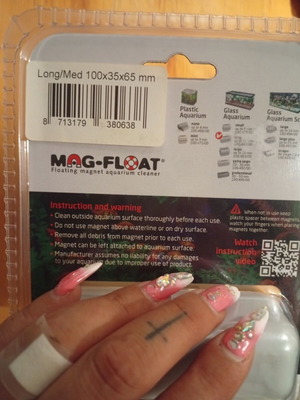 Mag-Float floating magnet aquarium cleaner