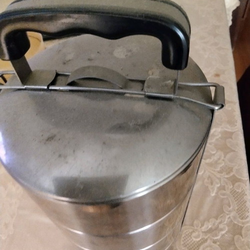 Stainless steel thermal food container INOX new