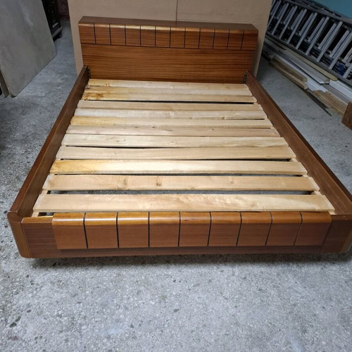 Double bed used 150x225 with mattress 140x195