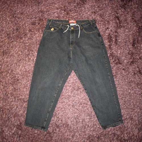Butter Baggies Jeans Men Size 36 Vintage used, black