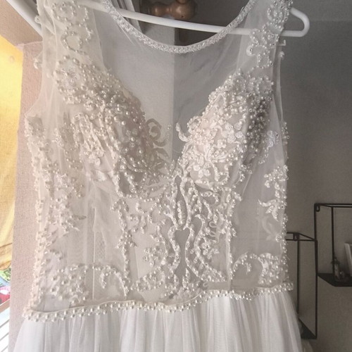 Wedding dress Rich Girl Boudoir medium, new, lace and transparency