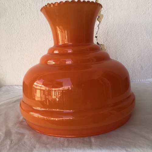 Glass lamp shade Ø28 opaline new