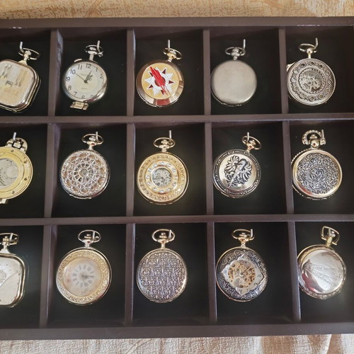 Atlas Heritage Collection pocket watches, set of 30