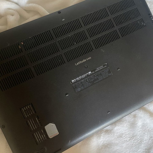 Dell Latitude 5400 laptop used, Intel Core i5, 8GB RAM, 256GB SSD NVMe