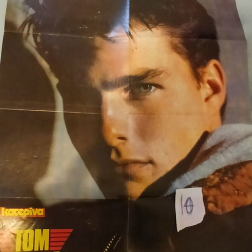 Tom Cruise/Bon Jovi poster like new