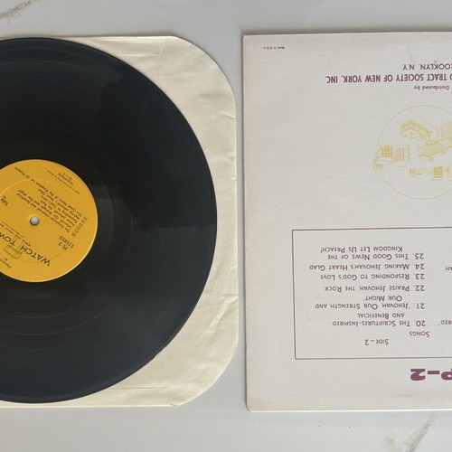 Watch Tower Bible And Tract Society Of Pennsylvania Singing LP like new, classical
