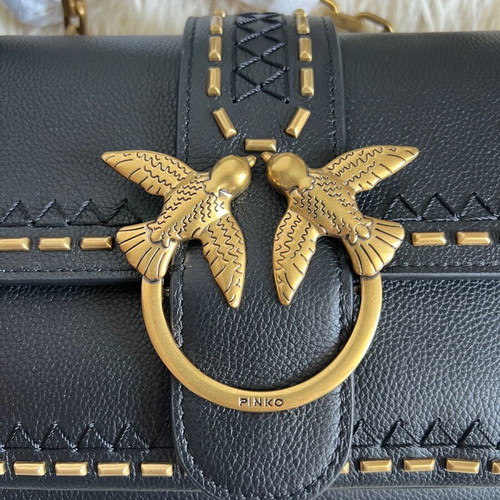 Pinko shoulder bag new black